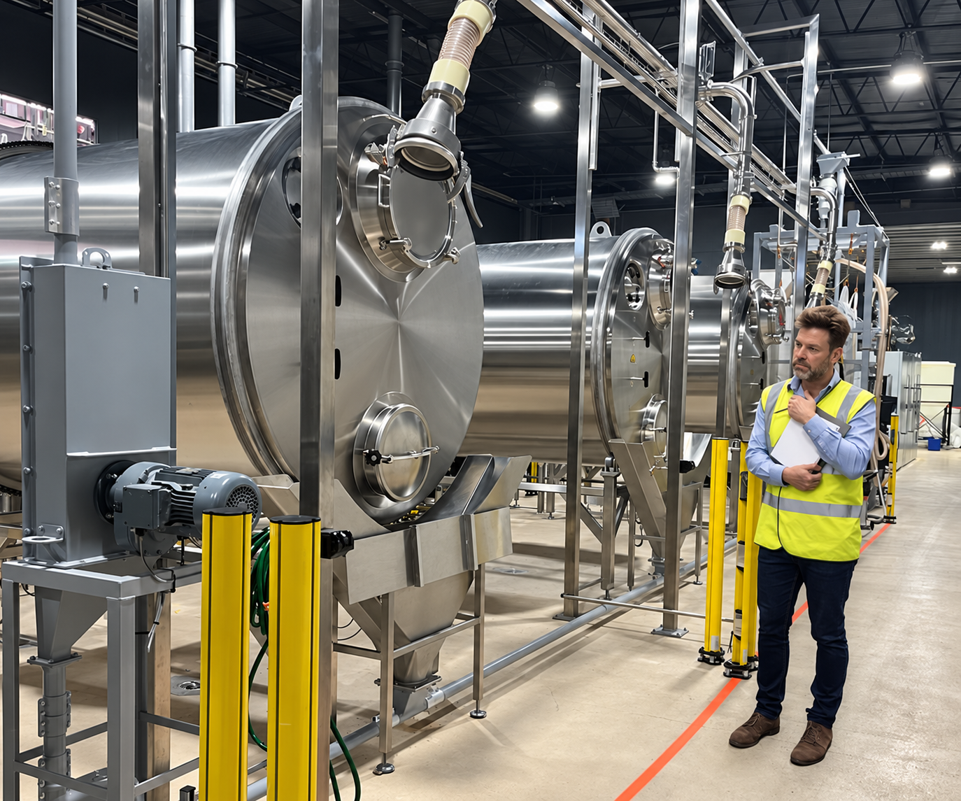 Industrial Facility with Sustainability Professional